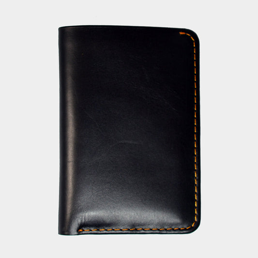 Bifold Card Holder – Black/Brown