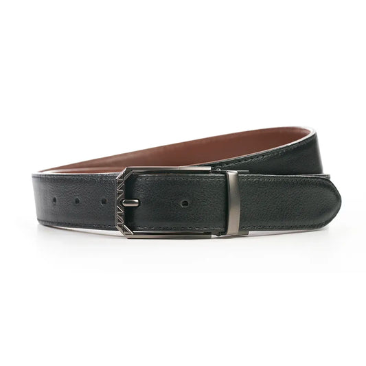 Double Sided Belt Brown + Black