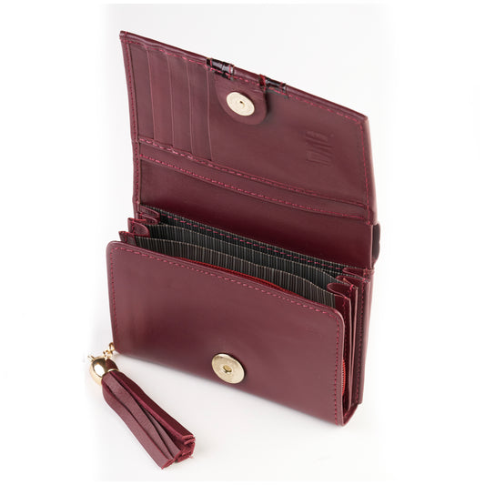 Ladies Wallet FZ – Maroon