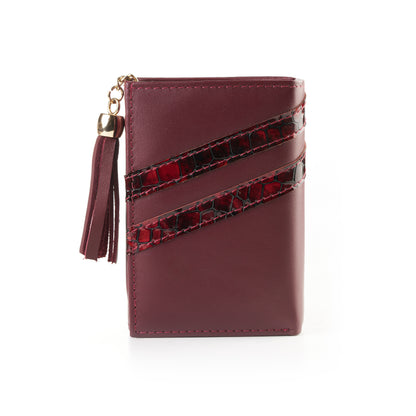 Ladies Wallet FZ – Maroon