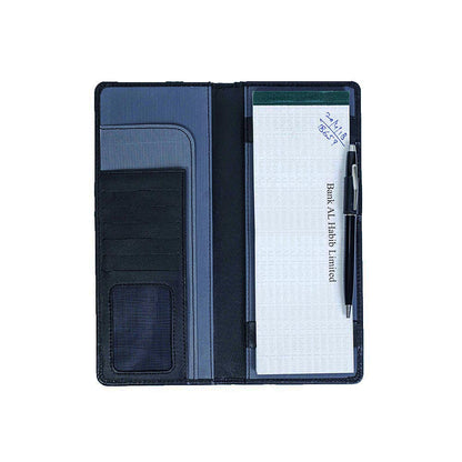 Checkbook Cover – Black