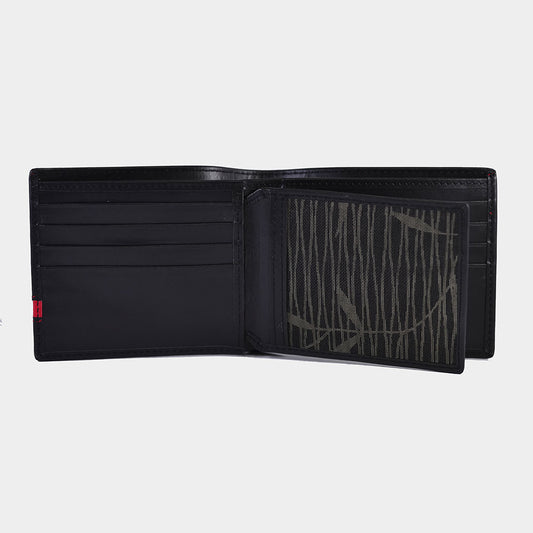 Bifold Wallet With Small Strip – Red