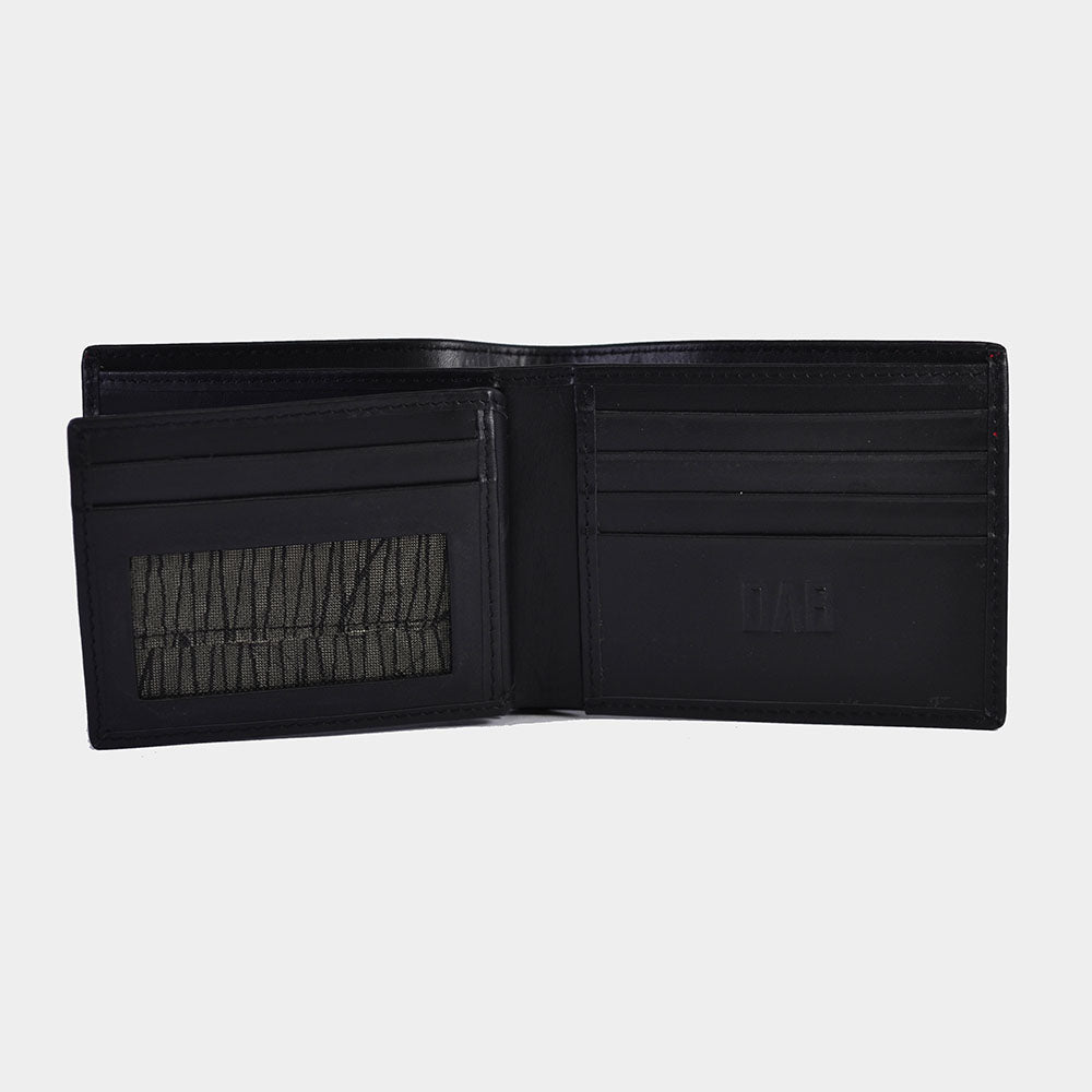 Bifold Wallet With Small Strip – Red