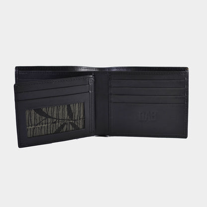 Bifold Wallet With Small Strip – Brown