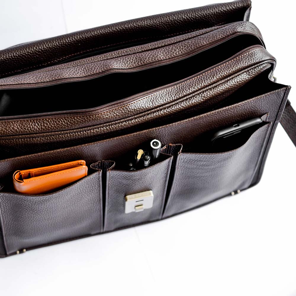 Laptop Messenger bag - Brown