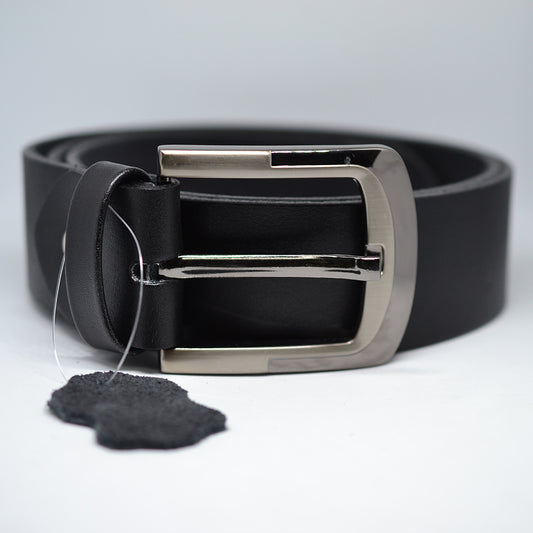 35mm Leather Belt – Black