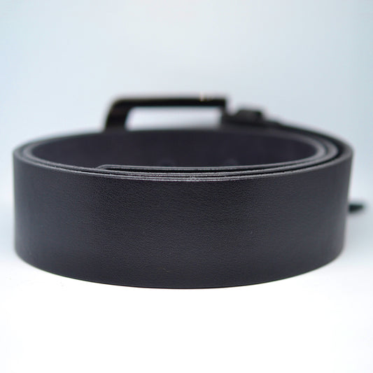 35mm Leather Belt – Black
