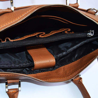 Executive Laptop Bag – Tan