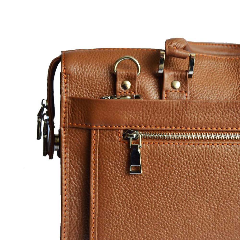 Executive Laptop Bag – Tan
