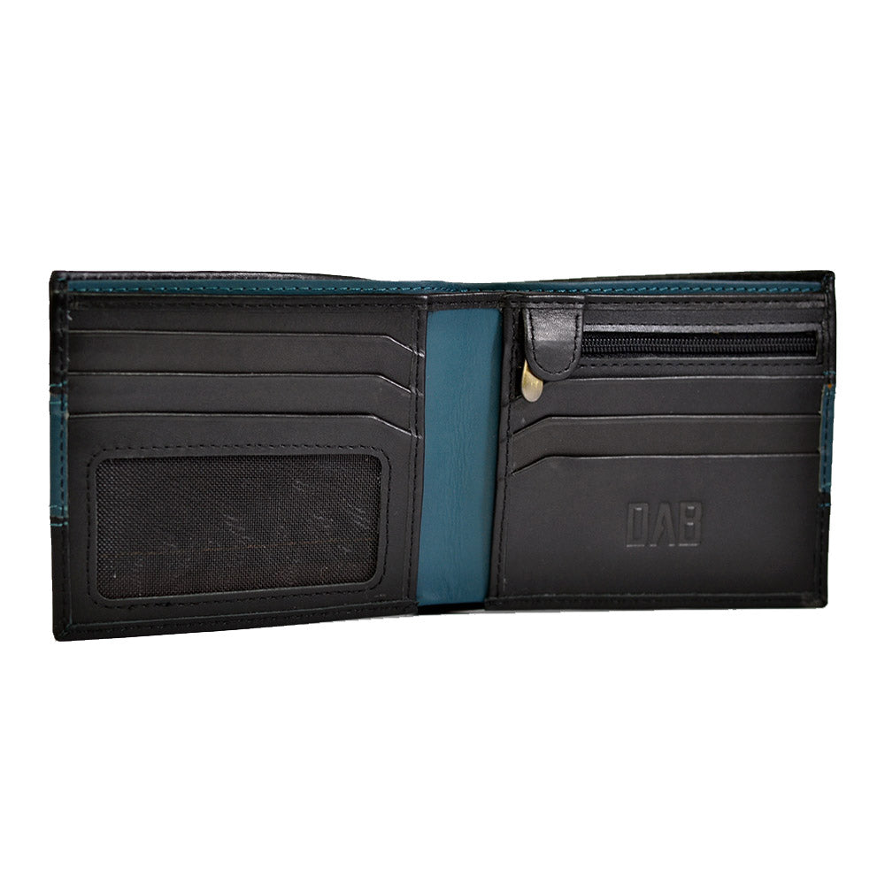 Bifold Wallet 797 – Black/Teal