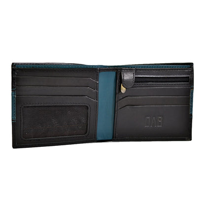 Bifold Wallet 797 – Black/Teal