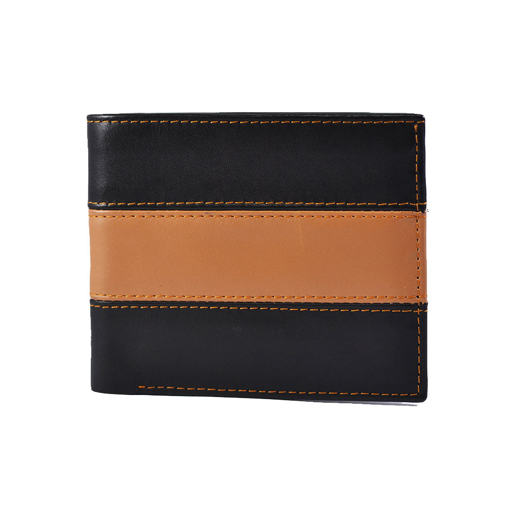 Bifold Wallet 797 – Black/Tan