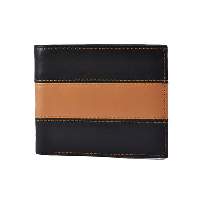 Bifold Wallet 797 – Black/Tan