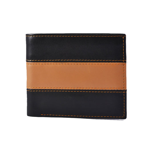 Bifold Wallet 797 – Black/Tan