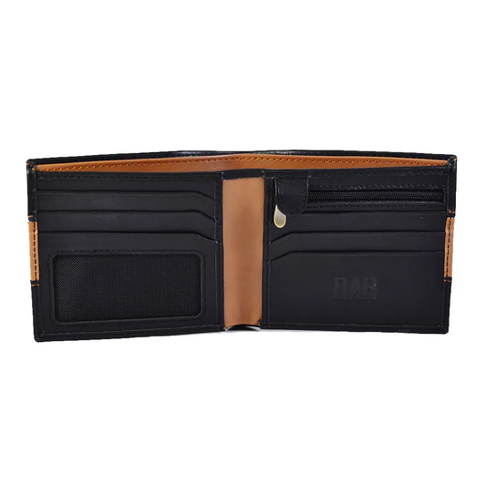 Bifold Wallet 797 – Black/Tan