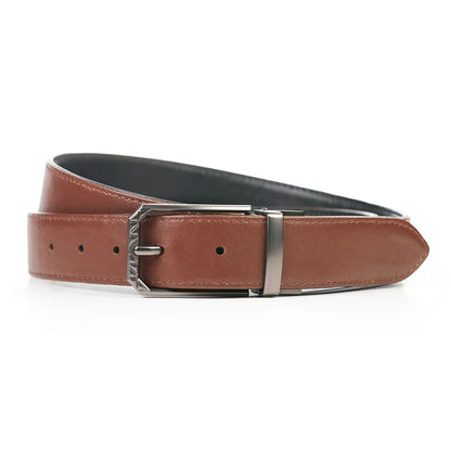 Double Sided Belt Brown + Black