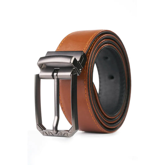 Double Sided Belt Tan + Black