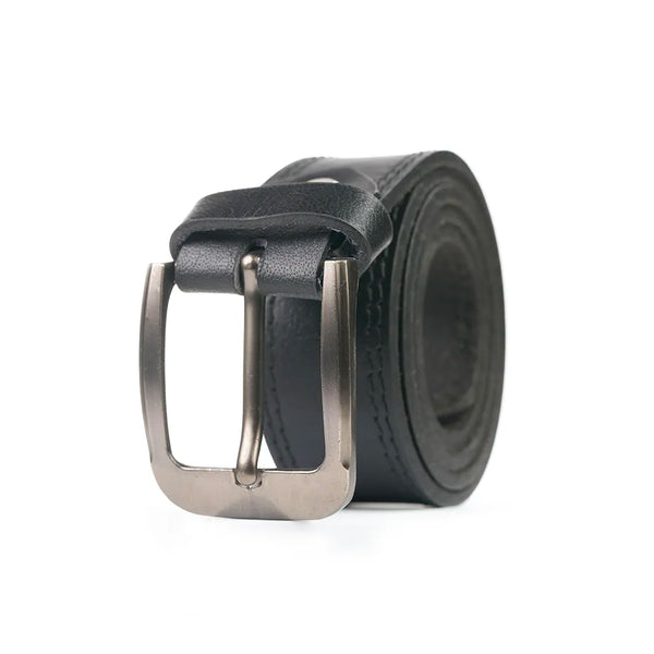 Double Stitch Belt Black