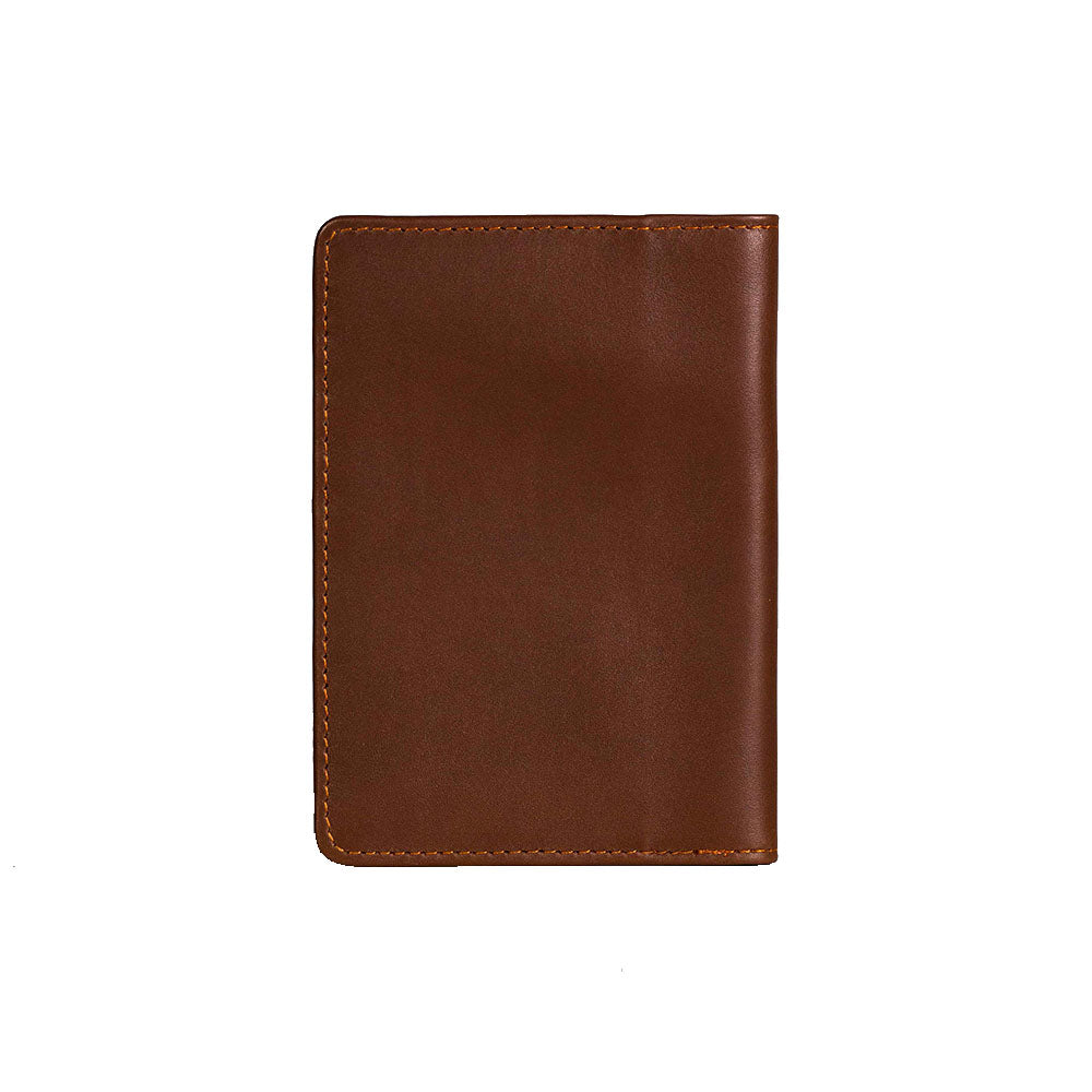 Leather Passport Holder – Tan