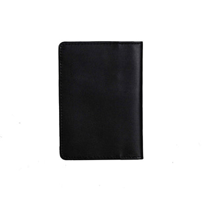 Leather Passport Holder – Black