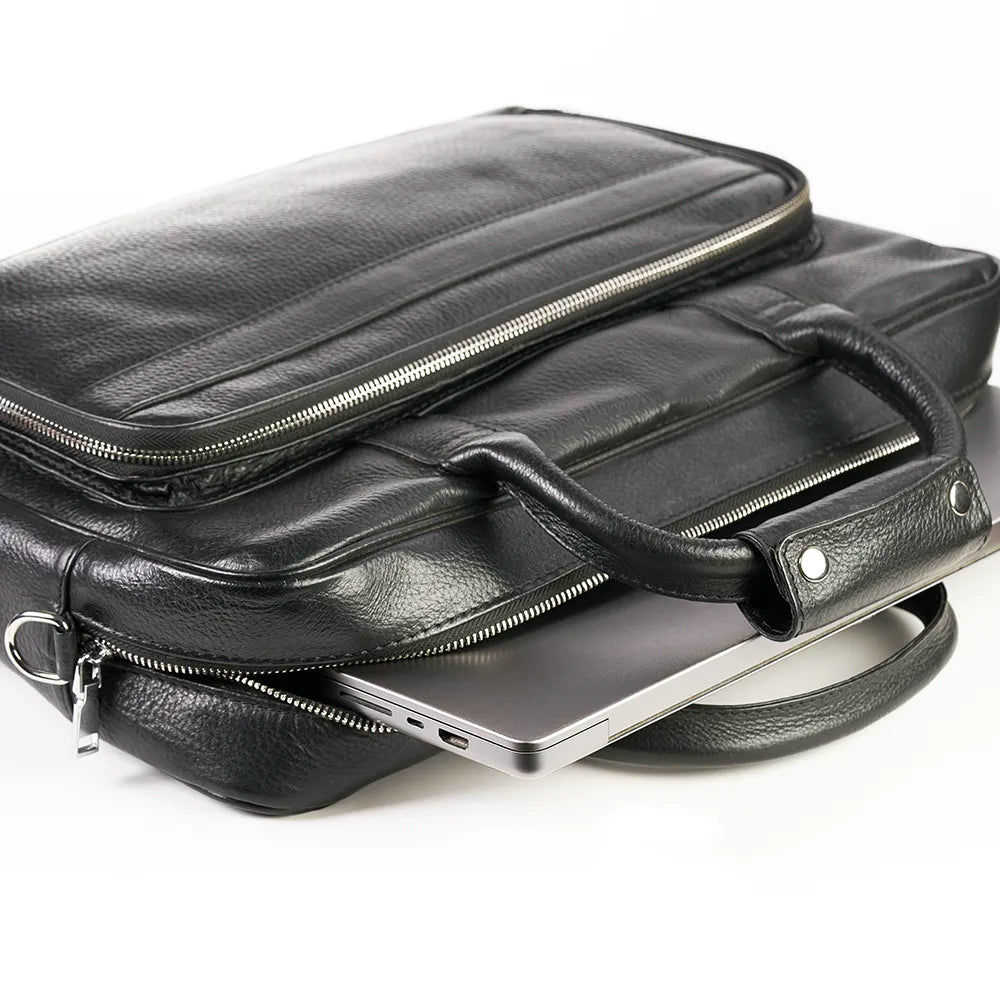 Sleek Laptop Bag – Black