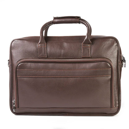 Sleek Laptop Bag – Brown