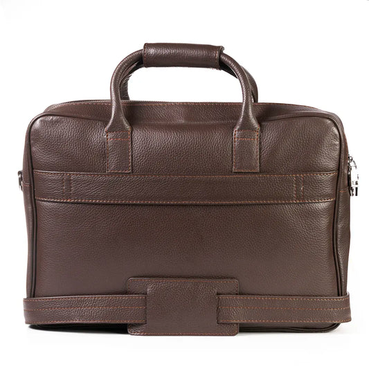 Sleek Laptop Bag – Brown