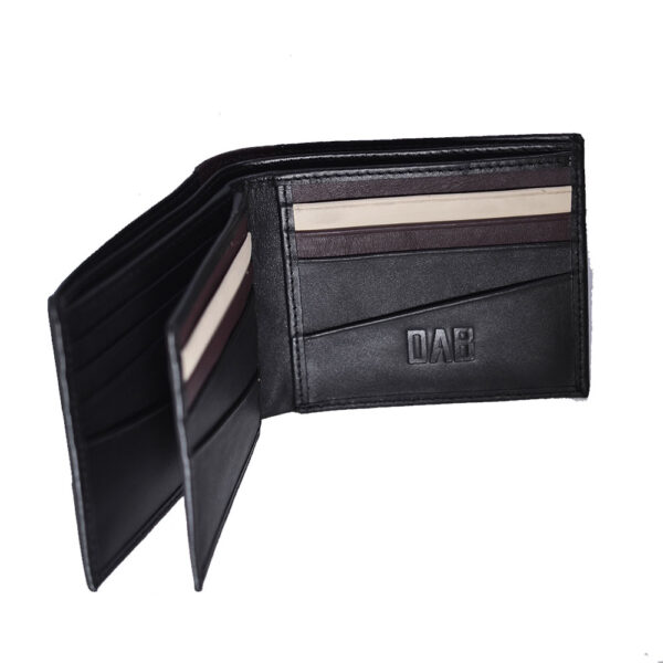 Bifold Wallet BYII – Black | DAB Leather Accessories