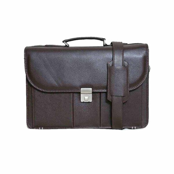 Laptop Messenger Bag – Brown